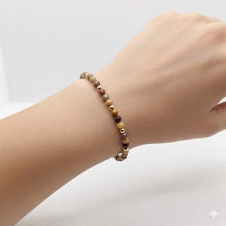 Bransoletka z jaspisem królewskim